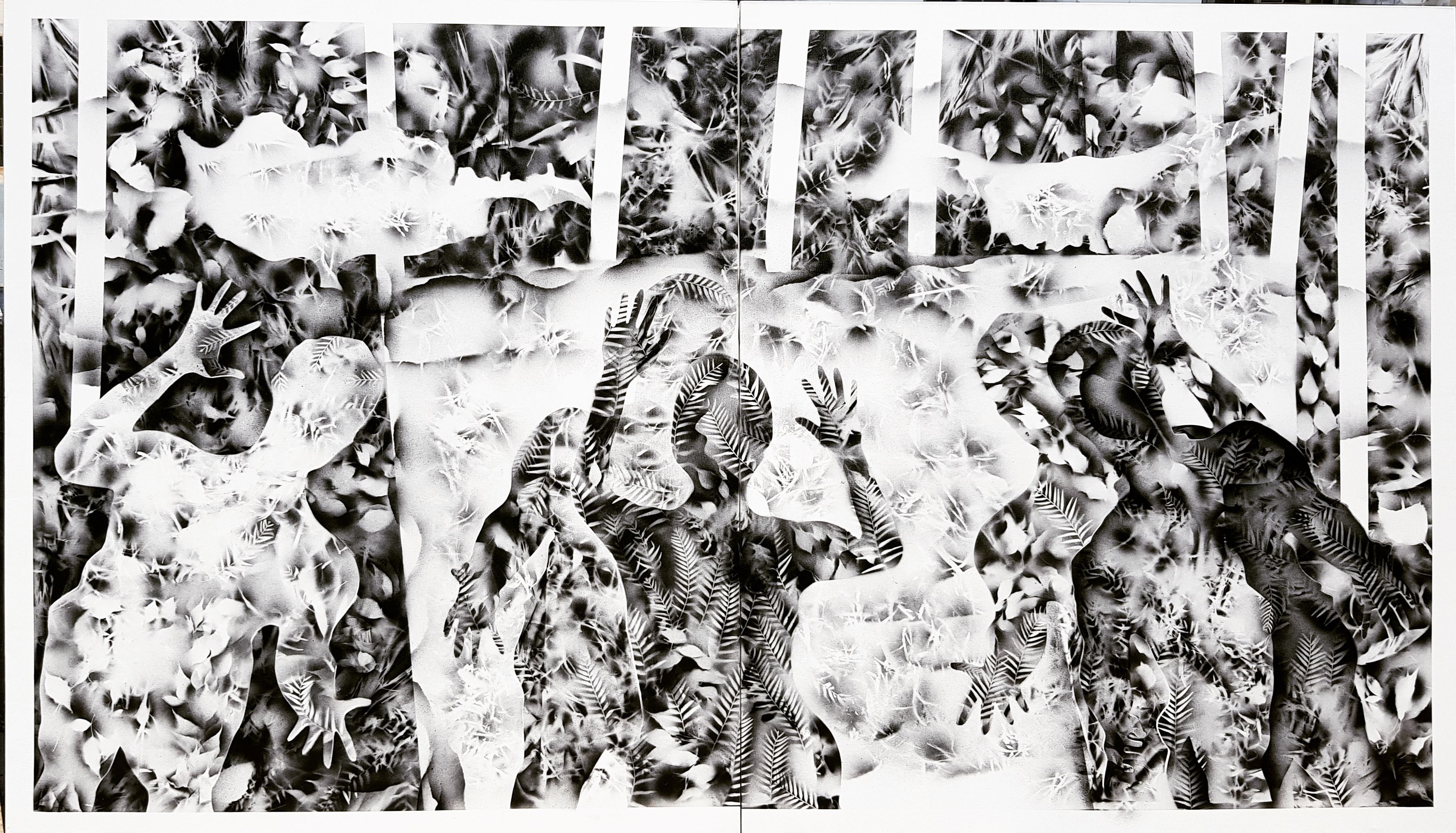 Tuval Üzerine Akrilik Boya- 120x240 cm 2019 KIBRIS